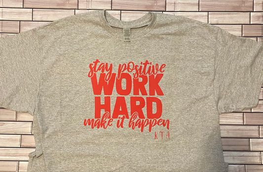 Work hard T shirt